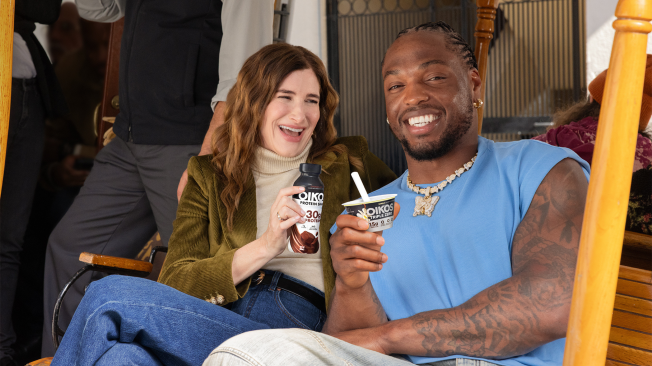 Kathryn Hahn and Derrick Henry