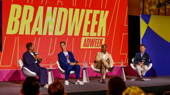 (L-R) CNN’s Audie Cornish, CNN’s Ari Shapiro, CNN’s Guy Griggs, ADWEEK’s Will Lee