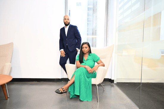 BOMESI cofounders Devon Johhnson and Rhonesha Byng